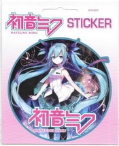 Hatsune Miku Anime Sparkles Image Sticker Decal NEW UNUSED SEALED - $3.99