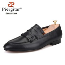 Handmade Genuine Leather Men Penny Loafers Fashion Party And Wedding Men... - £234.95 GBP