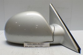 2002-2006 Hyundai Accent Right Pass OEM Electric Side View Mirror 18 6D1 - £21.81 GBP
