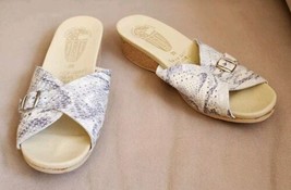 Worishofer 251 Sandals Women&#39;s Casual Leather Snakeskin Sandals Size EU ... - $32.73