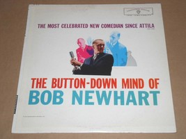 Bob Newhart The Button Down Mind Of Vinyl Record Album Warner Bros Label MONO - £15.97 GBP