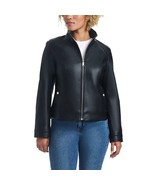 Vince Camuto Ladies&#39; Viral Faux Leather Jacket, Multiple Sizes Black 175... - $68.54 CAD