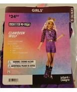 Monster High Clawdeen Wolf InSpirit Design Girl&#39;s Costume Size Small 6/6X - £19.77 GBP