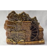 Vintage 1950s MCCOY Art Pottery Planter - Down By The Old Mill Stream - USA - $19.07