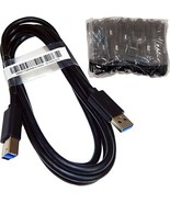 Dell Lot-20 6Ft USB 3.0 Type A to Type B Cable 389G1758AAA - £35.33 GBP