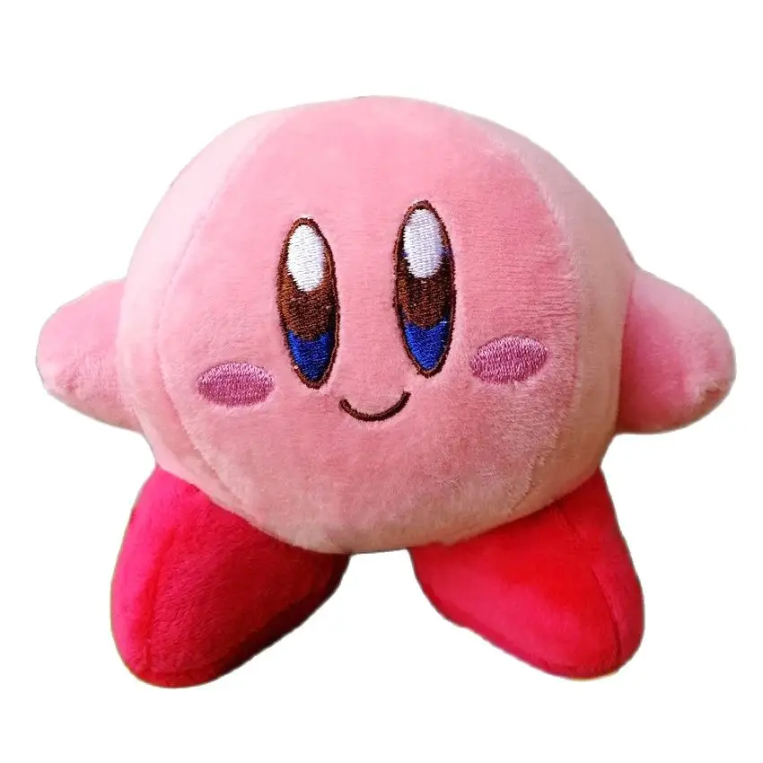 Sanrio Pink Kirby 7 in Plush Toy Nintendo Switch Cartoon Game Ball Hero Skiing S - £5.84 GBP