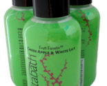 3X VITABATH Body Wash Fruit Fanatic Green Apple &amp; White Lily Body Wash 2 oz - £7.78 GBP