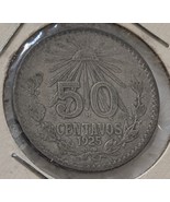 1925 Mexico 50 centavos  .720 Silver Coin  - $19.95