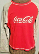 Coca Cola Womens Sweatshirt Vintage 1997 Licensed  Sleeved Top NEW W Tags Large - £12.37 GBP