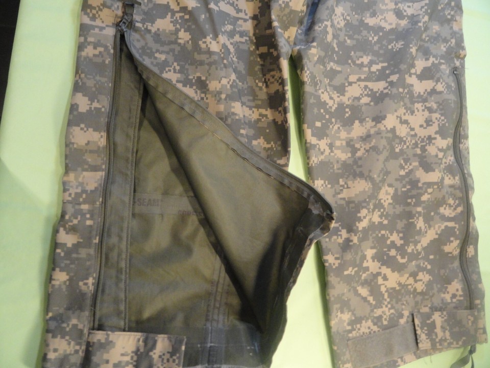 USGI GEN II LEVEL 6 ECWCS ACU UCP COLD WET WEATHER GORE-TEX PANTS LARGE LONG Item image 13