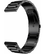 LDFAS Titanium Band Compatible for 22mm Galaxy Watch 46mm/Gear S3, Black - £52.69 GBP