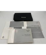 2014 Nissan Rogue Owners Manual Set with Case OEM I03B35056 - £31.99 GBP