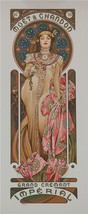 Mucha Foundation Fine Art Lithograph Moet and Chandon Dry Imperial Champagne S2 - £558.74 GBP