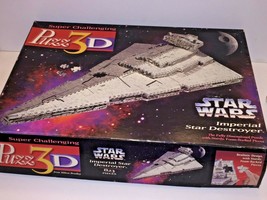 PUZZ 3D Star Wars Imperial Star Destroyer 823-Piece 3D Puzzle (1996)  - £55.94 GBP