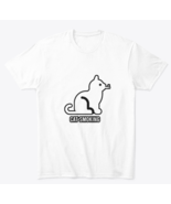 Comfort Tee cat smoking cigarette shirt - $436.81 MXN
