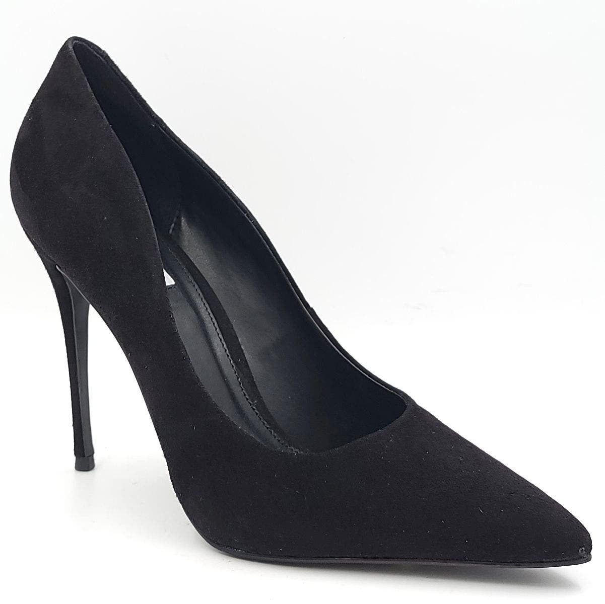Primary image for Steve Madden Women Classic Stiletto Pump Heels Daisie Size US 10M Black Suede