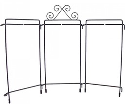 Classic Motifs 6 Inch x 12 inch Grey Table Top Craft Tri-Stand - $31.44