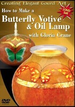 New How To Make A Butterfly Votive &amp; Oil Lamp 2-Disc Dvd Set Gloria Crane Oop ! - £28.48 GBP