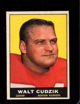 1961 Topps #179 Walt Cudzik Nmmt Patriots *X98821 - $12.99