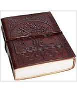 Tree of Life Leather Journal Embossed Brown Leather 620 Page Diary Best ... - $80.00