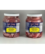 2 Pack Tavern Style Pickled Pork Ham Hocks - 34 oz. Jars - Factory Fresh - $1,298.16 MXN