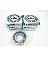(6X) 6207-2RS Premium Rubber Seal Ball Bearing C3 EMQ, 35x72x17, 6207 2R... - £23.64 GBP