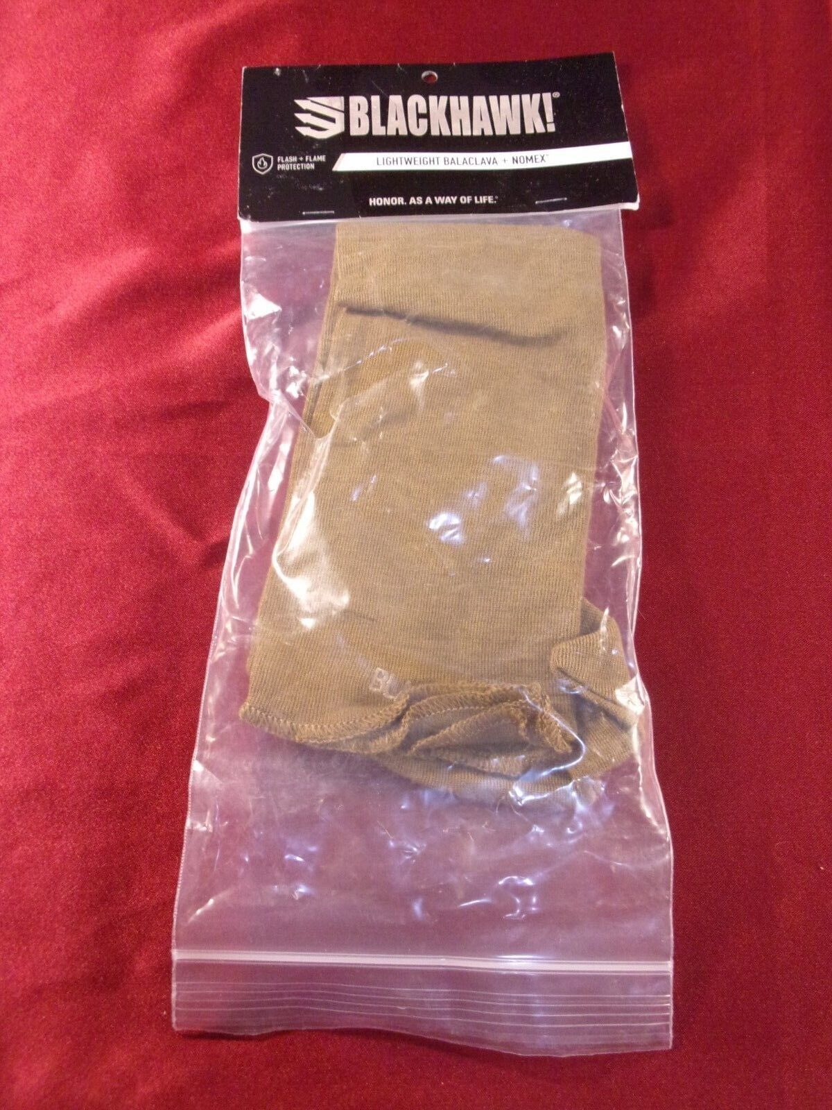 NEW BLACKHAWK LIGHTWEIGHT BALACLAVA + NOMEX COYOTE BROWN SI 1109 - $21.66
