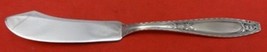Juliet by Wallace Sterling Silver Master Butter Flat Handle 6 7/8&quot; - £45.93 GBP