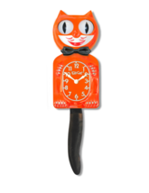 Festive Orange Kit-Cat Klock (15.5″ high) Clock - £72.12 GBP
