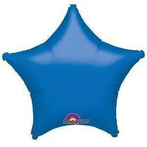 Blue Star Shaped Balloon - $1.47