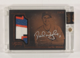 2014 Topps Dynasty David Wright Con Maglia Toppa Argento Autografo #APDW7/10 - £223.07 GBP