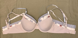 Secret Treasures Tailored T-Shirt bras size 36B lot of 3 gray taupe floral - $9.00