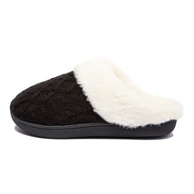 Women Slippers Winter Warm House Home Soft Non-Slip Plush Cotton Shoes Men Lover - £37.38 GBP