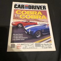 Car And Driver Magazine-JULY 1996 Cobra Vs. Cobra - £11.97 GBP