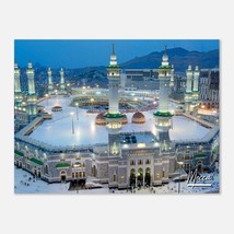 Mecca Saudi Arabia Poster Wall Art | Mecca Mosque Home Decor | Mecca Digital Pri - $19.99