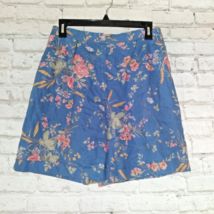 Lauren Ralph Lauren Shorts Womens 4 Petite Floral Linen High Rise Cottag... - $34.99