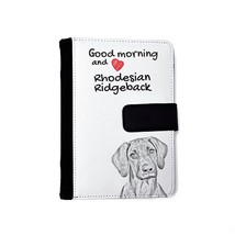 Rhodesian Ridgeback- Notebook with the calendar of eco-leather with a dog - $38.99