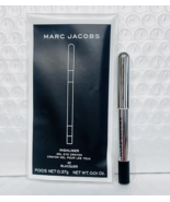 Marc Jacobs Highliner Eyeliner Matte Gel Eye Crayon Black Blacquer 42 Mini Pouch - $12.86