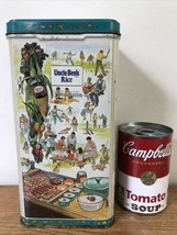 Vintage 1987 Uncle Bens Rice Tin Container Box Metal Advertising Decorat... - £29.10 GBP