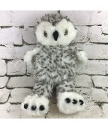 Build A Bear 15&quot; Plush Hedwig The Spotted Snow Owl With Rotating Head St... - £9.32 GBP
