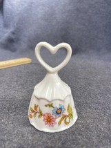 Vintage Ardalt Bone China Artware Korea- Dinner Bell Heart Butterfly - Flowers - £3.95 GBP