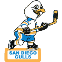 San Diego Gulls 1966 WHL Logo Embroidered Mens Polo XS-6XL, LT-4XLT New - $25.64+