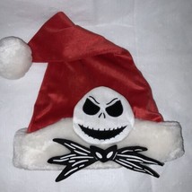 Disney Nightmare Before Christmas Jack Skellington Santa Hat - XMAS - EUC - £11.67 GBP