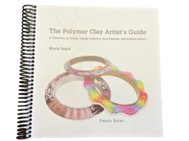 Book Polymer Clay Artists Guide Directory Mixes Colors Textures Finishes Crafts - £11.10 GBP