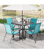 5 Piece Patio Dining Set  Outdoor Table and Chairs Set  for Garden Backyard - $3,148.61 MXN