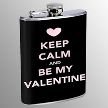 Keep Calm D8 8oz Stainless Steel Hip Flask - £11.83 GBP