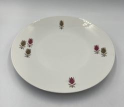 Vintage Rosenthal Germany Pink Gray Luna Park Dish Secunda Floral Plate - £11.98 GBP