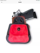 Fits WALTHER PKK/S 3.3”BBL Leather Paddle Holster With Open Top #1170# RH image 8