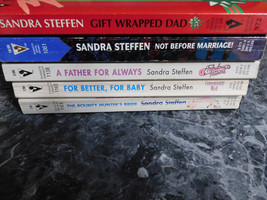 Silhouette Sandra Steffen lot of 5 Contemporary Romance Paperbacks - £4.82 GBP