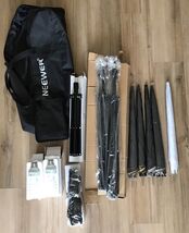 12 Piece NEEWER Light/Photography Kit. 45W LED Bulbs, Gold/Silver/White ... - $98.93